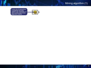 42
Mining algorithm (1)
 