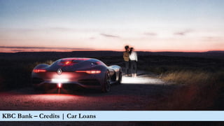 KBC Bank – Credits | Car Loans
 