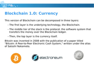 Blockchain Presentation | PDF