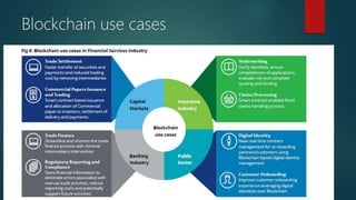 Blockchain use cases
 
