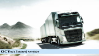 KBC Trade Finance| we.trade
 