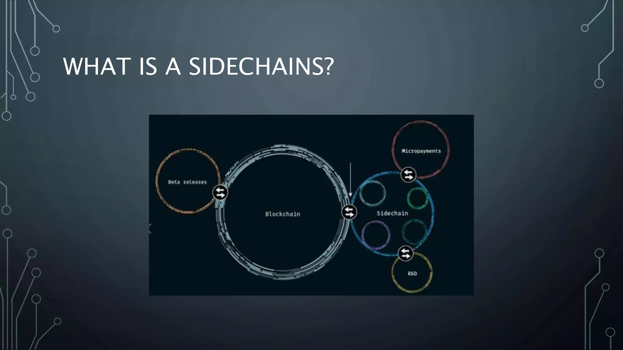 WHAT IS A SIDECHAINS?
 