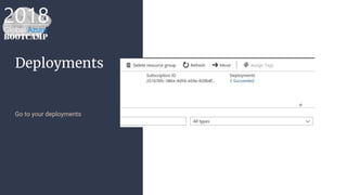 Deployments
Go to your deployments
 