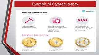 Example of Cryptocurrency
 