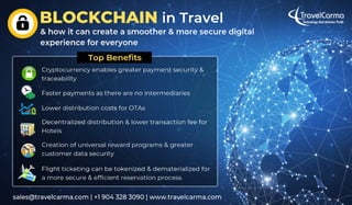 [Infographic] Benefits of #Blockchain for the #Tourism Industry