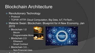 Blockchain Technology ,Architecture and its Structure | PPTX