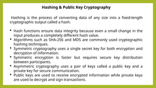 Block chain of the cryptography and Cryptocurrency | PPTX