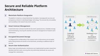 Blockchain-Based Platform for Secure Research Validation and Authorship ...