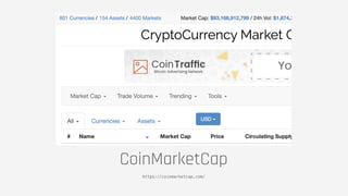 CoinMarketCap
https://coinmarketcap.com/
 