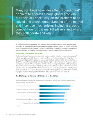 Blockchain in Europe: Closing the Strategy Gap | PDF