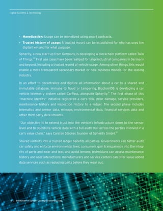 Blockchain in Europe: Closing the Strategy Gap | PDF