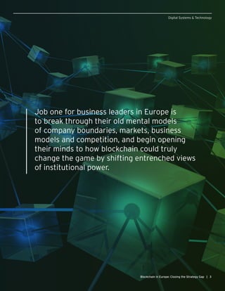 Blockchain in Europe: Closing the Strategy Gap | PDF