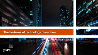 The horizons of technology disruption
 