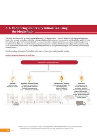 PwC22
The smart city concept can be looked upon as a framework for implementing a vision of advanced and modern urbanisati...