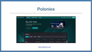 Poloniex
https://poloniex.com/
 