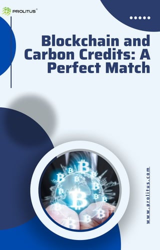 w
w
w
.
p
r
o
l
i
t
u
s
.
c
o
m
Blockchain and
Carbon Credits: A
Perfect Match
 