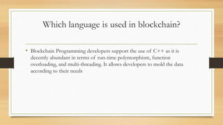 Blockchain Basics | PPT