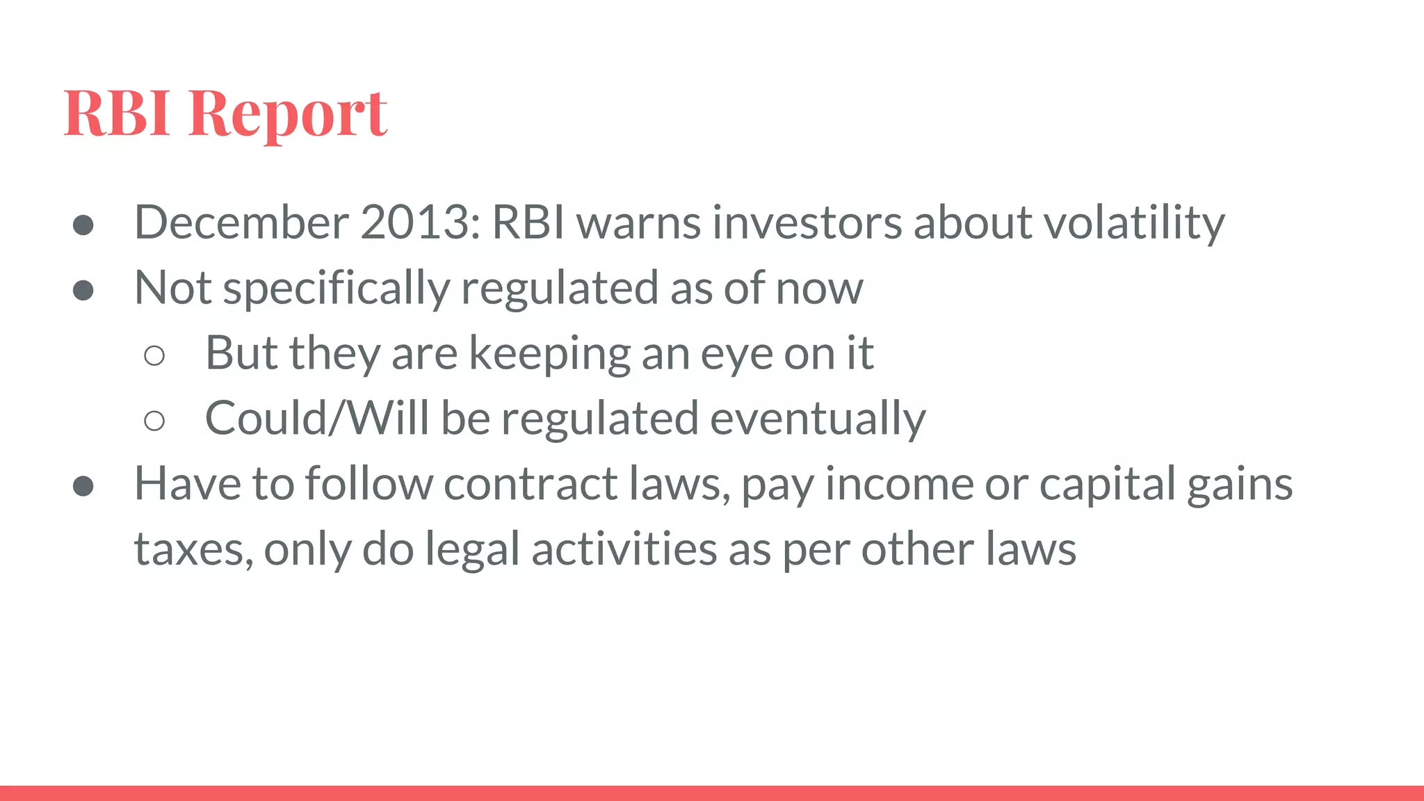 Mining ‘Difficulty’ Value
● Measure of difficulty in finding hash
value below target value (256 bit
number)
● Mining Difficulty α1/Target Value
● Average mining time is about 10min
per block
43
 