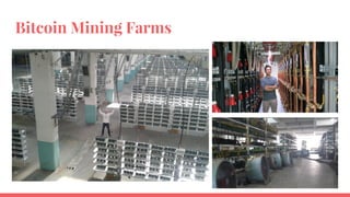 Proof of Work
● Effort is Investment
● In exams, directly giving final
answer could be fraudulent
○ must give long proof
● Uses computer cycle time to
validate transactions
● Costly - hardware, energy
wastage
38
 