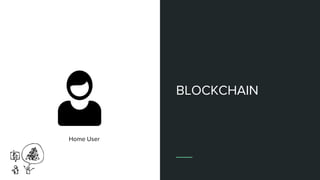 Home User
BLOCKCHAIN
 