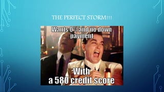 THE PERFECT STORM!!!
 