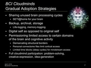 Blockchain Cloudminds: Human-Machine Pooled-Mind DACs