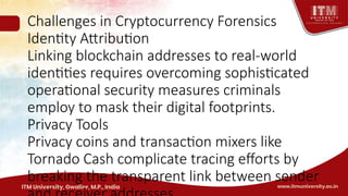 Key Activities Slide Example Blockchain and Cryptocurrency Forensics: Tracing Illicit Activity and ...