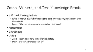 • US/Israeli Cryptographers
• Israel is known as a nation having the best cryptography researchers and
developers
• Most o...