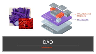 DAO
Collaboration
 