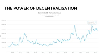 THE POWER OF DECENTRALISATION
 