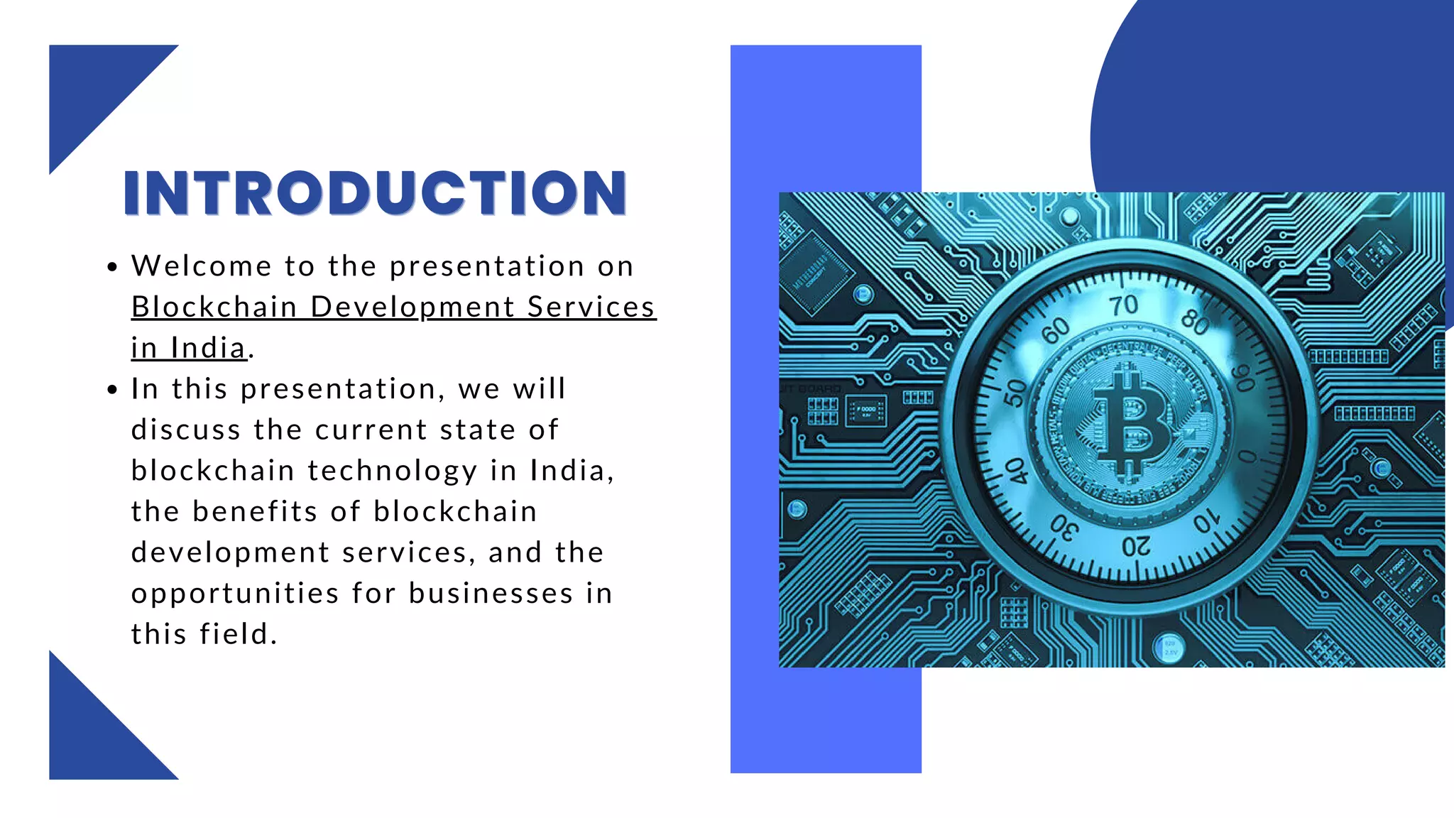 Blockchain Development Services in India | PPT