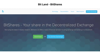 Bit Land - BitShares
 