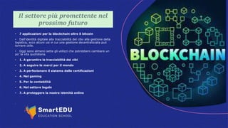 Blockchain e criptovalute - 1 marzo 2023