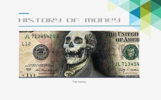 11
History of Money
Fiat money
 
