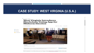 CASE STUDY: WEST VIRGINIA (U.S.A.)
 