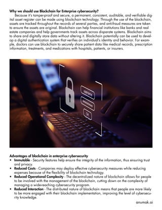 Blockchain For Enhancing Enterprise Cybersecurity.pdf
