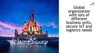 ©Mark Mueller-Eberstein & Adgetec Corporation
Global
organization
with lots of
different
business units,
secure IoT and
logistics needs
 