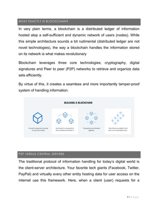 Blockchain fundamentals including types and features | PDF