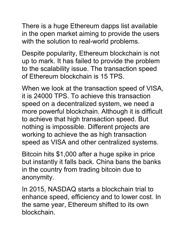 Blockchain history | The Brief History of Blockchain till 2018 | PDF