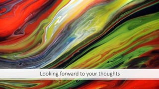 Looking forward to your thoughts
 