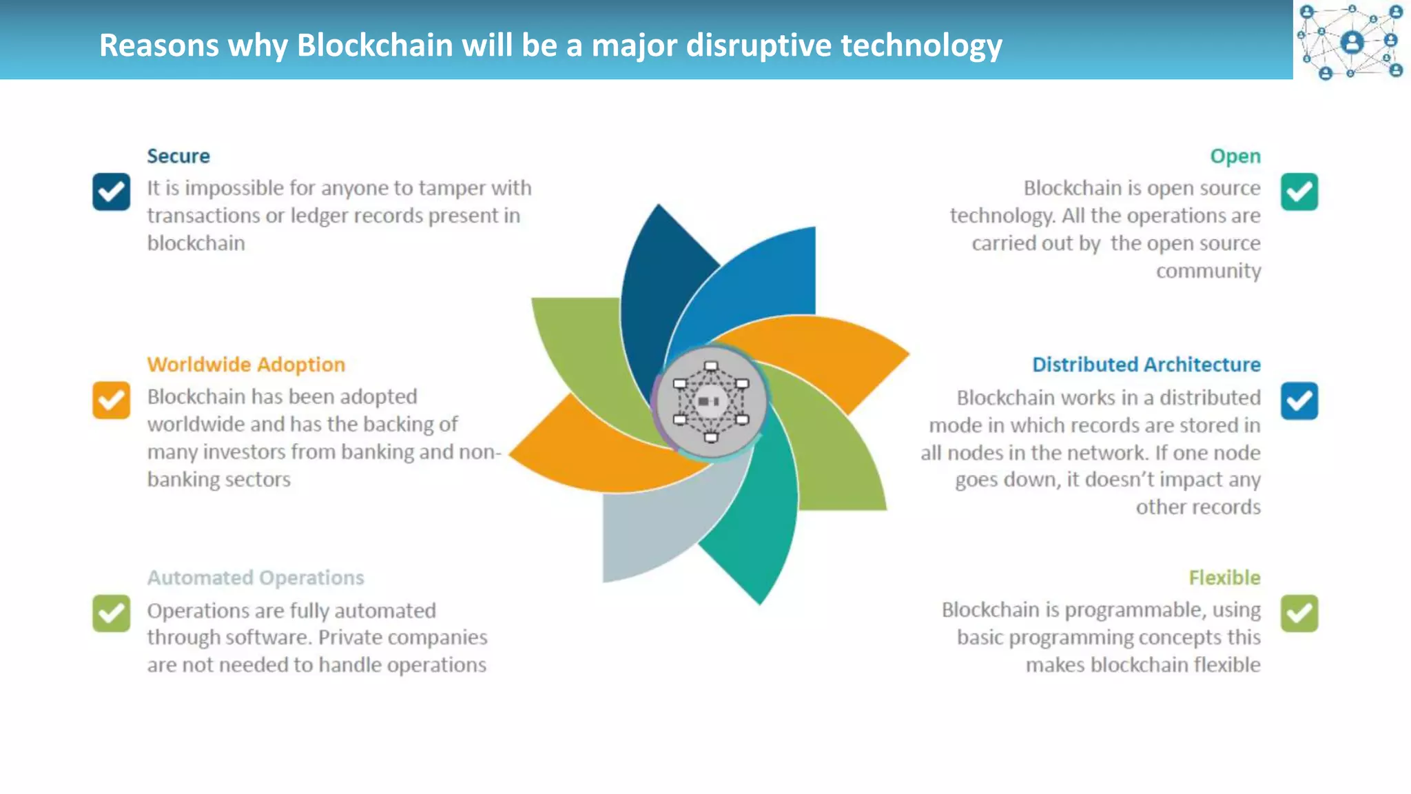 Reasons why Blockchain will be a major disruptive technology
 