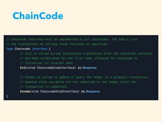 ChainCode
 