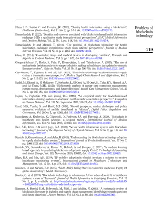 Blockchain in technology health full paper | PDF
