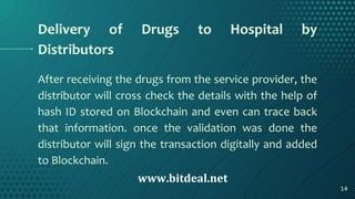 Blockchain In Pharma Supply Chain | Blockchain Use Cases In Pharma | PDF