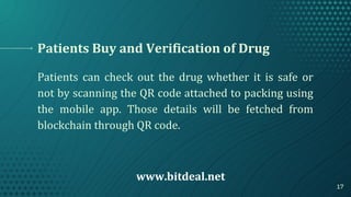 Blockchain In Pharma Supply Chain | Blockchain Use Cases In Pharma | PDF