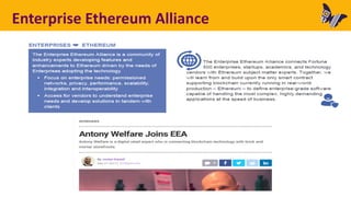 Enterprise Ethereum Alliance
 