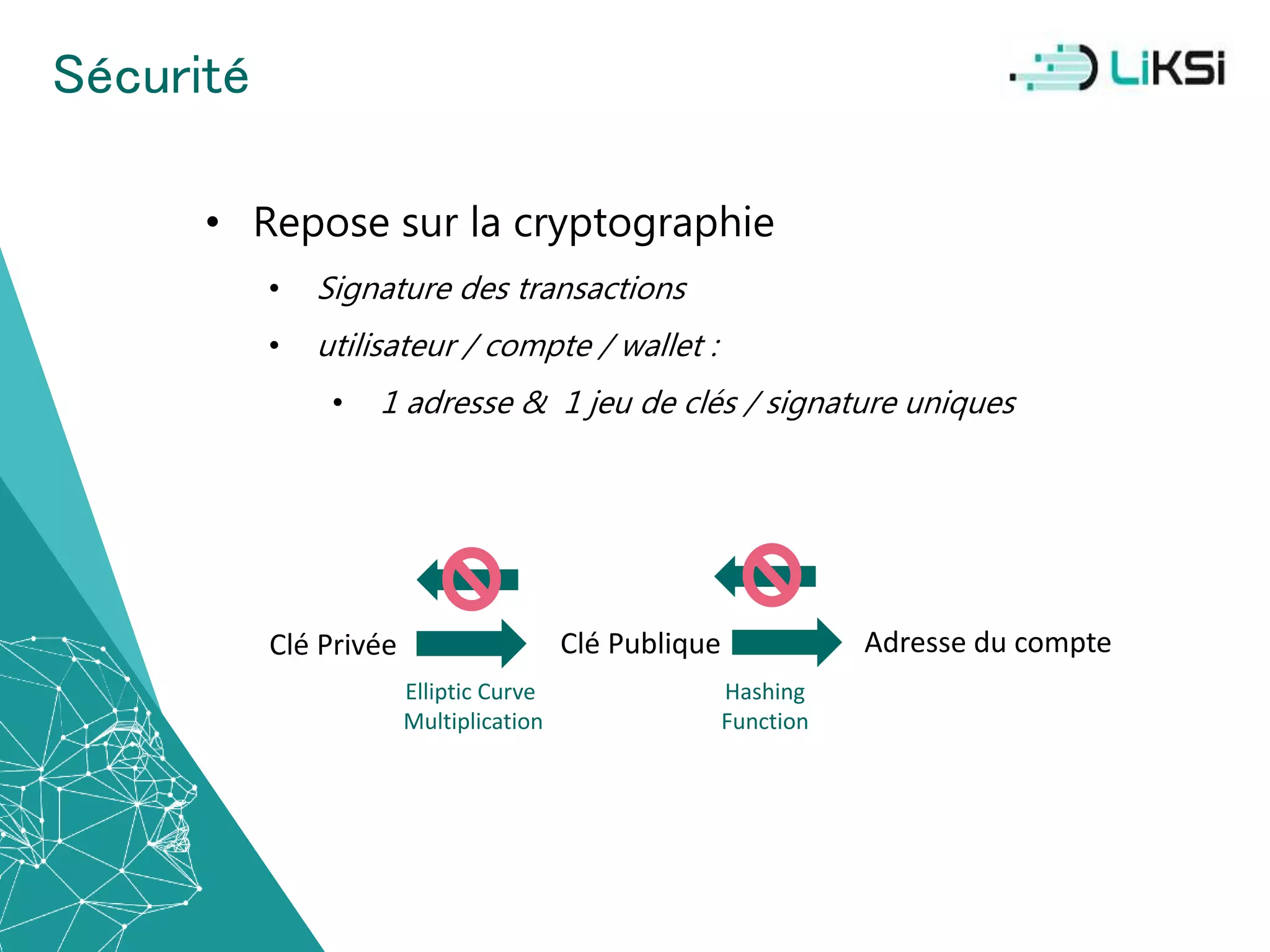 Blockchain et Smart Contract : de la théorie à la production | PPTX