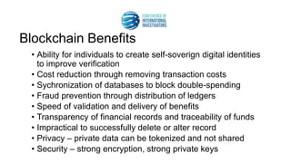 Blockchain for Fraud Prevention | PPTX
