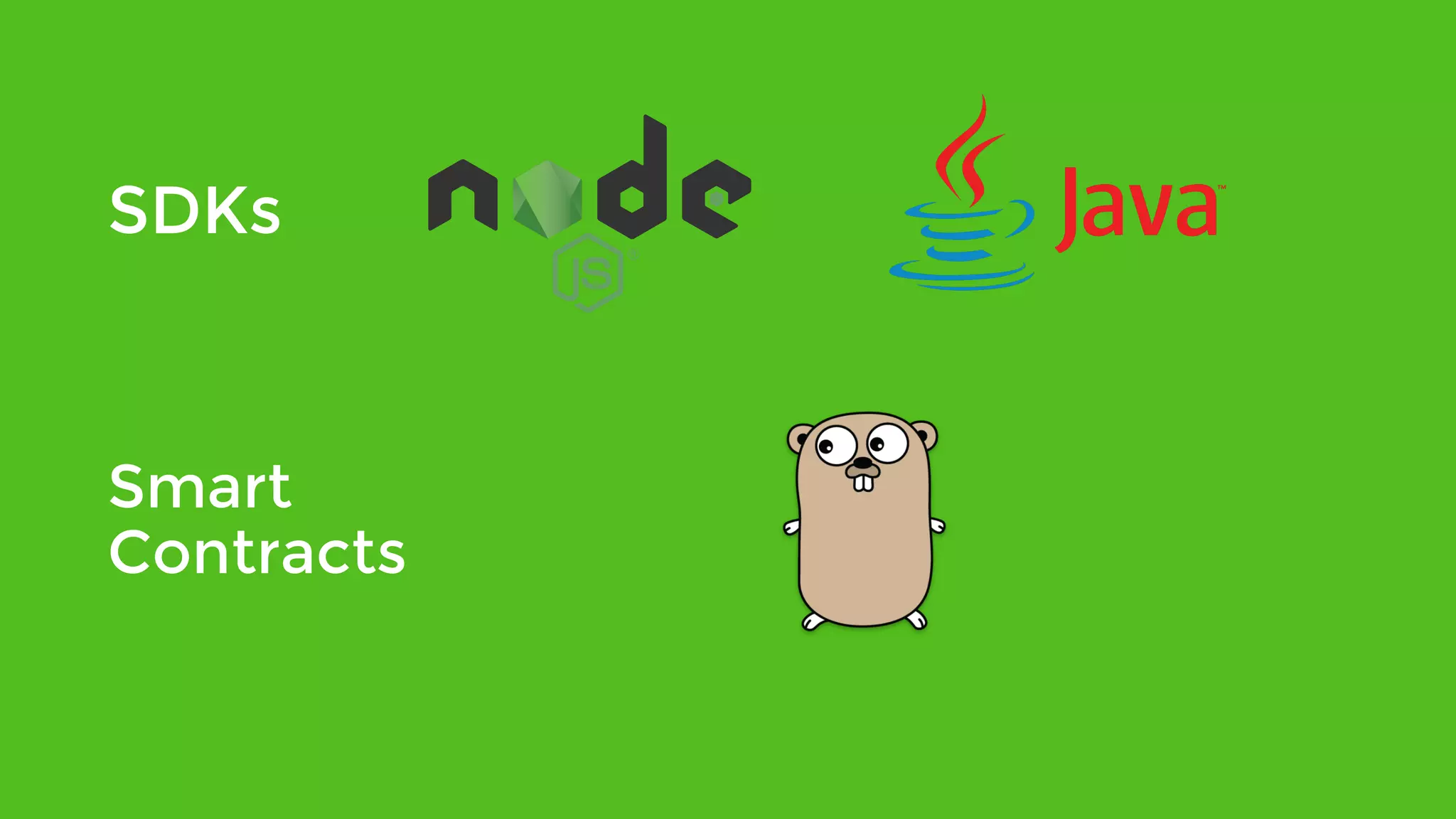 SDKs Smart Contracts 