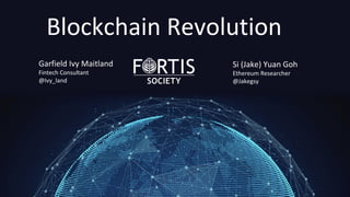 Blockchain Revolution Presentation | PPT